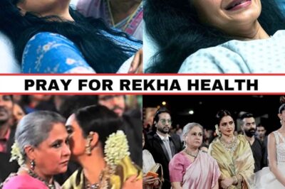 Jaya Bachchan Breaks Down in Tears After Rekha’s Sudden Heart Attack – A Silent Bond Reawakens After Decades of Bitterness?