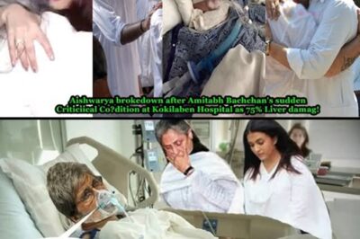 Amitabh Bachchan Rushed to Hospital Amid Serious Health Concerns — Aishwarya Rai Breaks Down as Fans Across India Pray for His Recovery