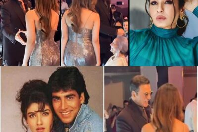 Red Carpet Turns Tense: Akshay Kumar Freezes as He Comes Face-to-Face with Raveena Tandon’s Daughter Rasha – An Awkward Encounter Years in the Making!